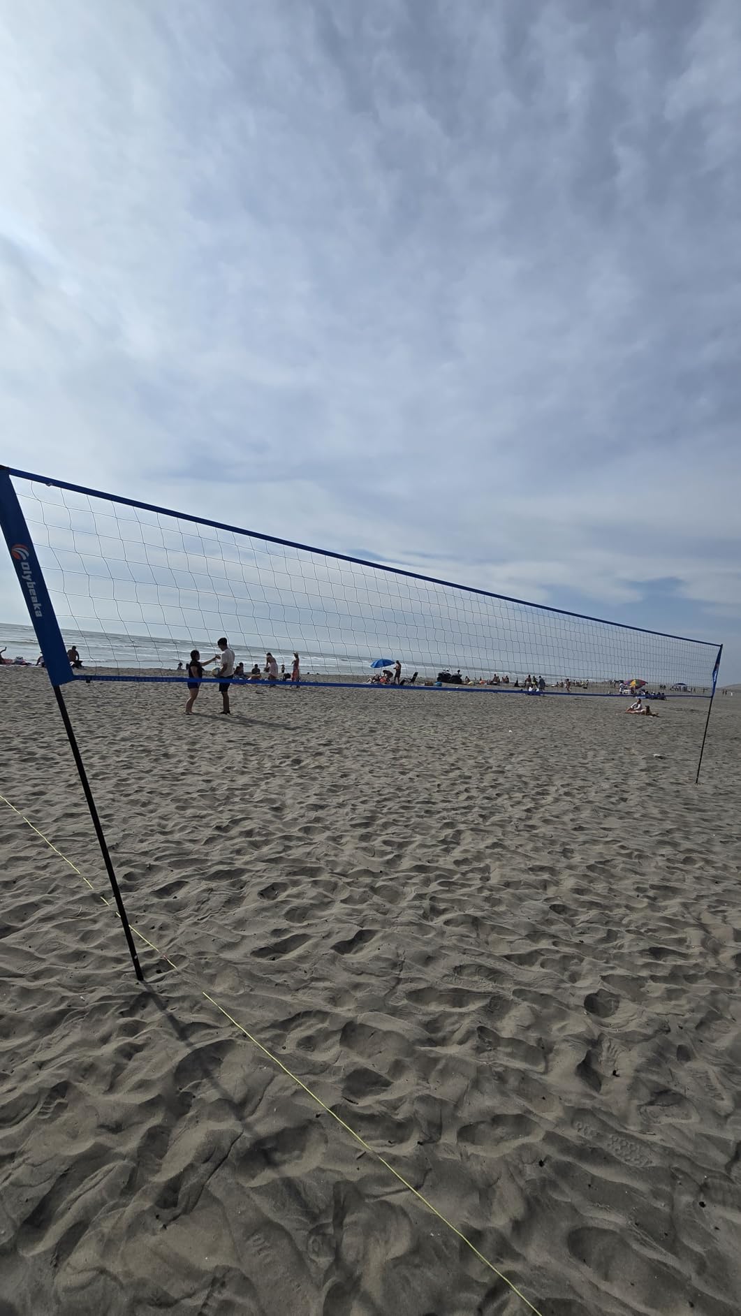 Portable Outdoor Volleyball Net Set 20FT / 32FT, 4 Adjustable Heights customer photo 2