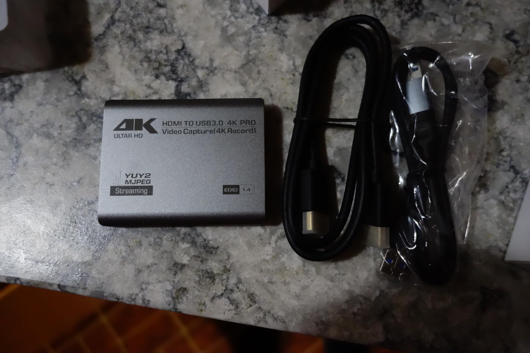 USB3.0 HDMI Capture Card, 4K Passthrough, 1080P60 2K30 Recording customer photo 2