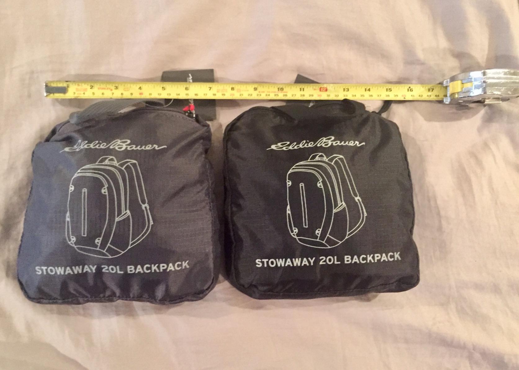 Eddie Bauer Stowaway Packable Backpack - Port, 20L customer photo 1