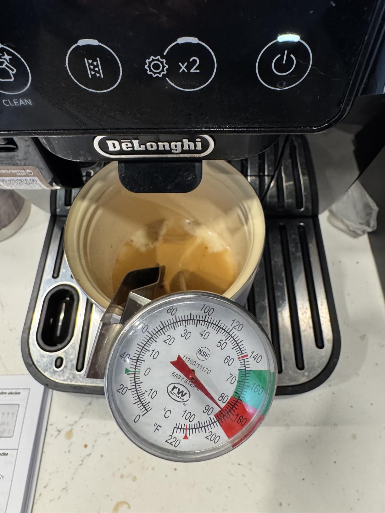 De'Longhi Magnifica Start Automatic Espresso Machine, Milk Frother, Black customer photo 1