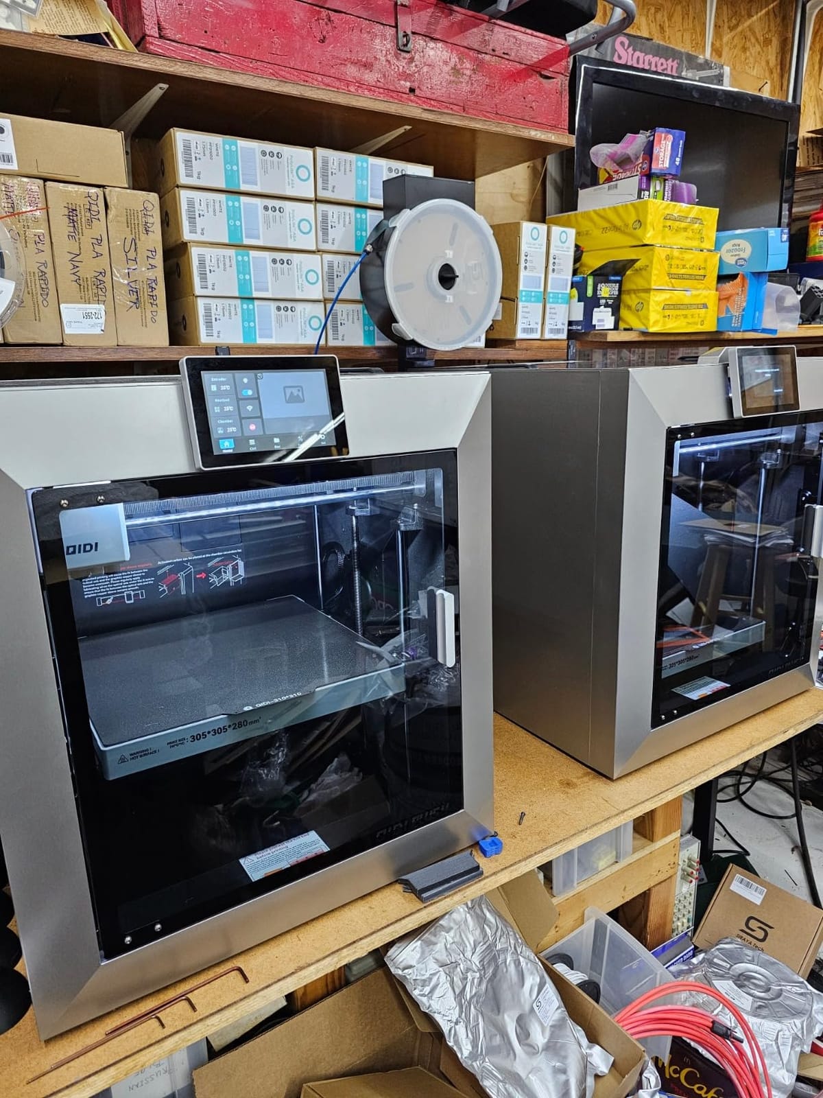 QIDI PLUS4 3D Printer, 65℃ Chamber Heating, 370°C Integrated Nozzle | fully auto leveling, 600mm/s high speed printing, 305x305x280mm large build volume, support pps-cf, unbox to print in 10 min customer photo 1