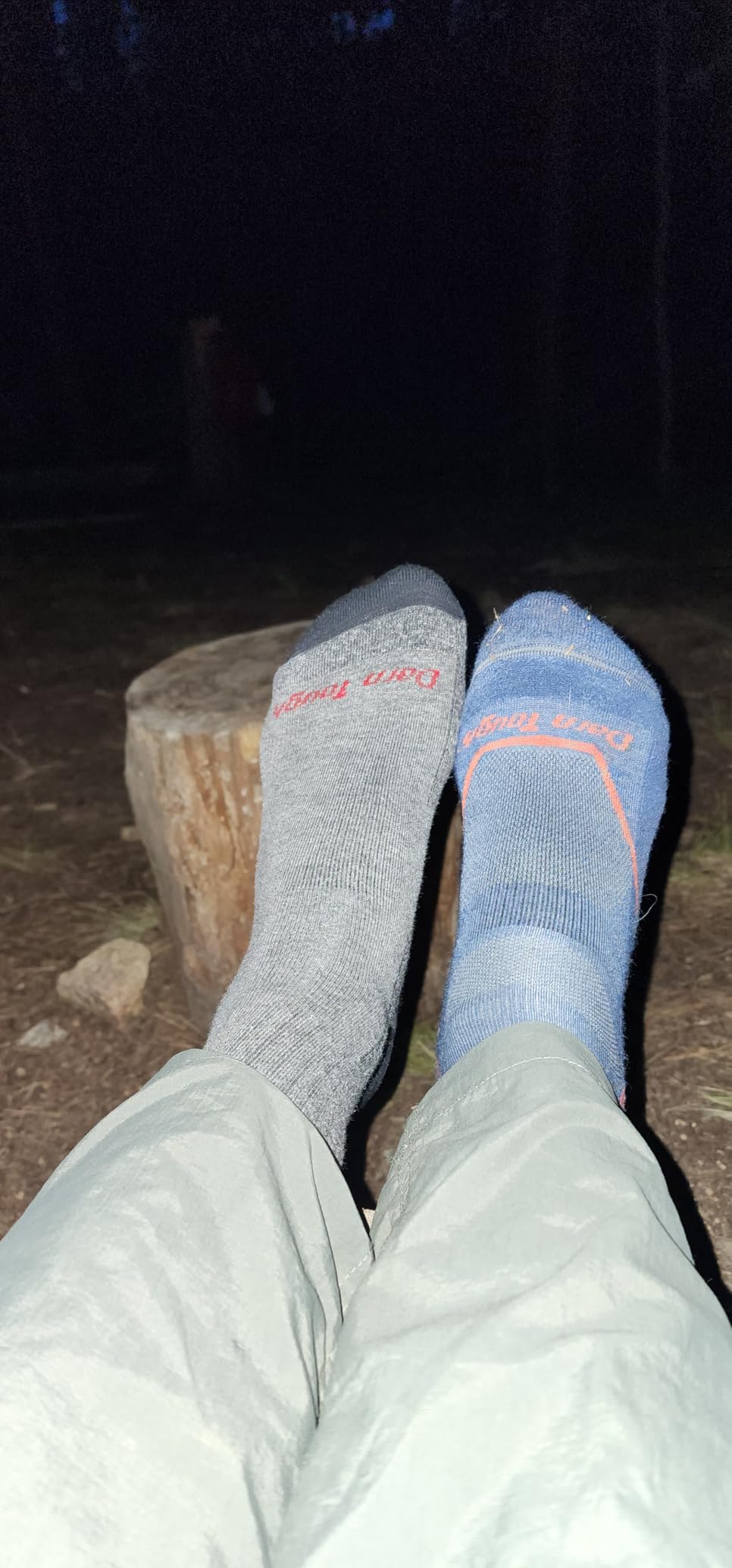 Darn Tough Vermont Men's Light Hiker Micro Crew Lightweight Hiking Socks customer photo 2