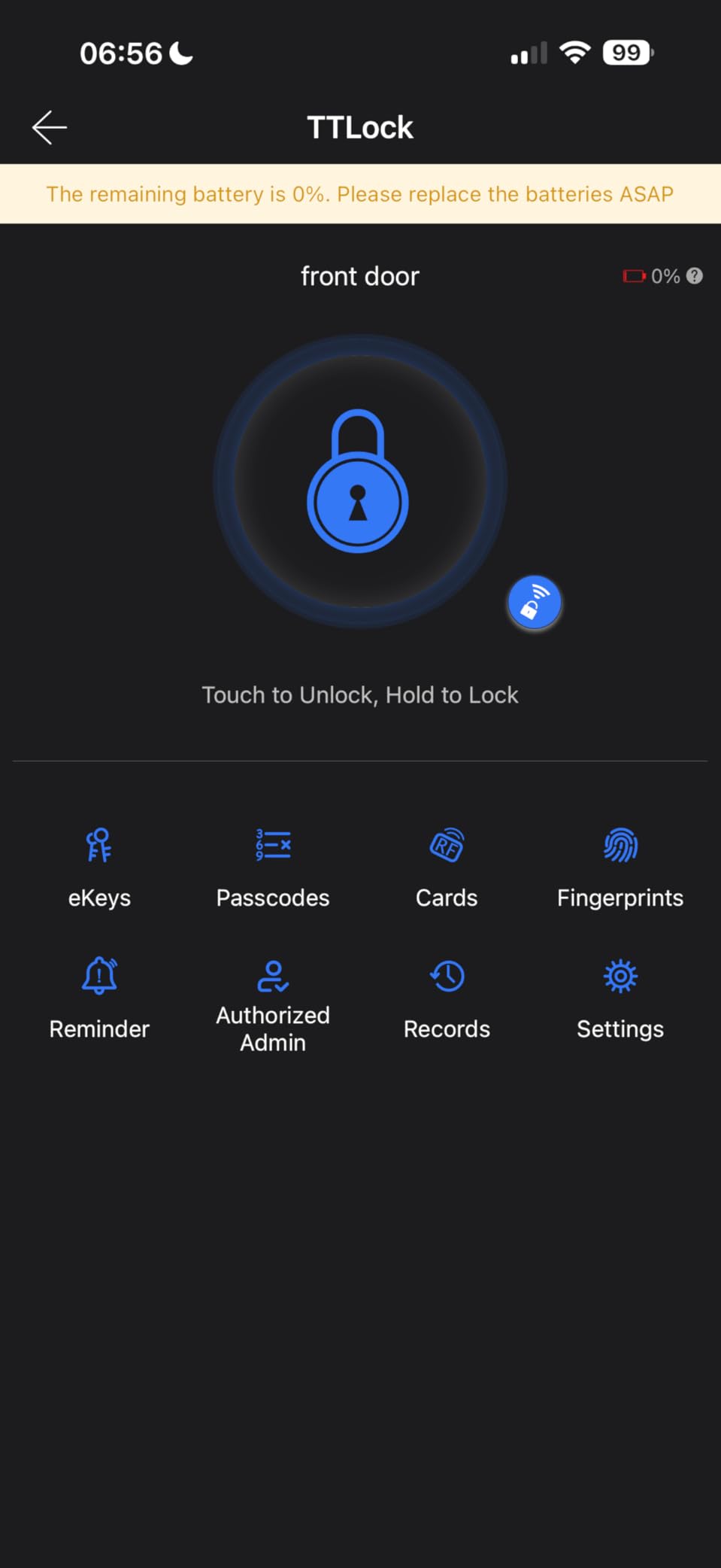 DESLOC B200 Fingerprint Smart Lock with 2 Lever Handles Set,Front Door Lock customer photo 1