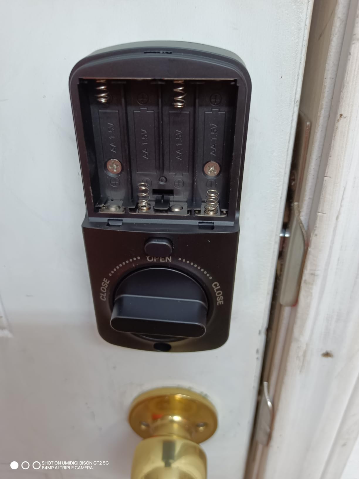 DESLOC B200 Fingerprint Smart Lock with 2 Lever Handles Set,Front Door Lock customer photo 2