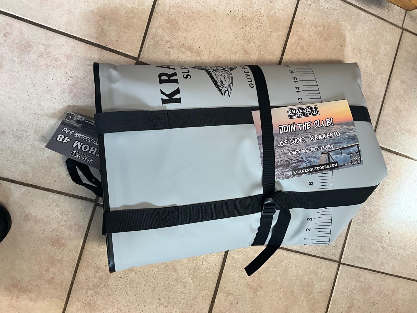 48'' Fish Kill Bag Game Bag Leak Proof Insulated for Offshore Inshore Fishing Designed in USA (48X24) customer photo 2