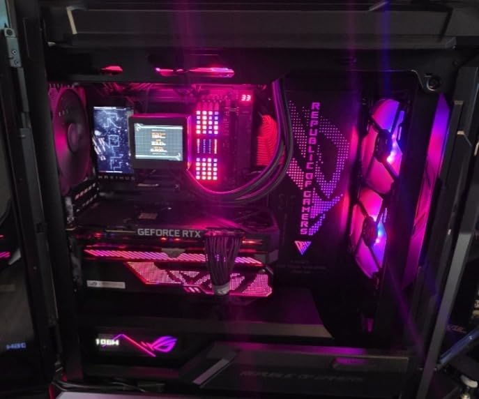 ASUS ROG MAXIMUS Z890 EXTREME Intel Z890 LGA 1851 E-ATX motherboard, Advanced AI PC-ready, 24+2+1+2 stages, DDR5, WiFi7, 2.5G/10G LAN, PCIe 5.0 M.2, Thunderbolt 5, USB Type-C, AI OC, 5