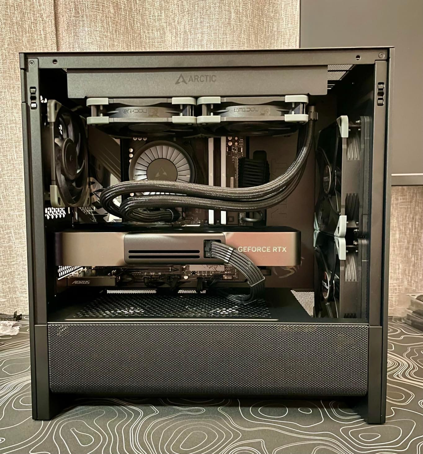 ASUS ROG Loki SFX-L 1200W Titanium PSU (Fully Modular Power Supply, 80+ Titanium, 120mm PWM ARGB Fan, Aura Sync, ATX 3.0 Compatible, PCIe 5.0 Ready, 10 Year Warranty) customer photo 1