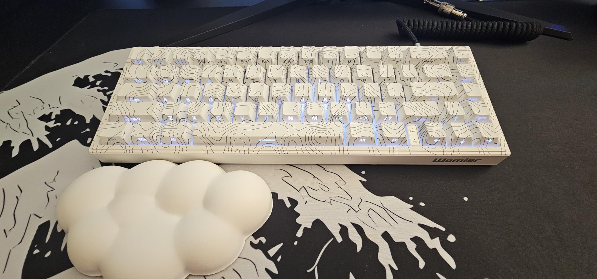 Womier M68HE PRO 60% Percent Keyboard Rapid Trigger Gaming Keyboard RGB customer photo 1