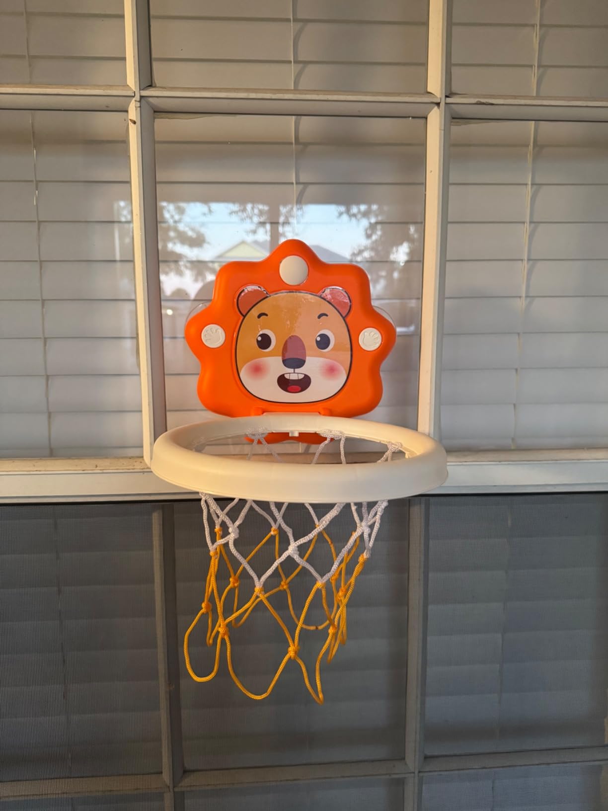 Mini Basketball Hoop Indoor for Kids - Portable Height Adjustable Suction Cup Basketball Hoop for Door & Glass with 2 Balls & Pump - Indoor Toys & Birthday Gifts for 3 4 5 Year Old Boys Girls customer photo 2