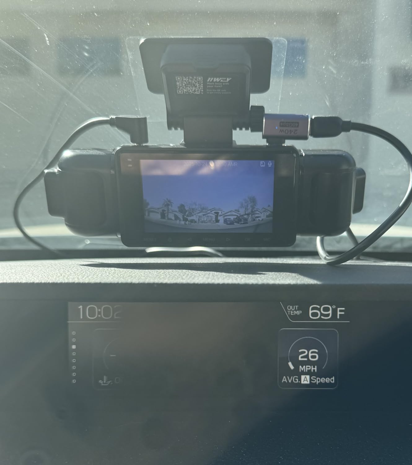 IIWEY N5 4 Channel Dash Cam for Cars, 360° View 2K Front 1080P Rear Inside | Includes 128GB Card, 5G WiFi & APP Control, IR Night Vision, G-Sensor, 24 Hours Parking Mode customer photo 1