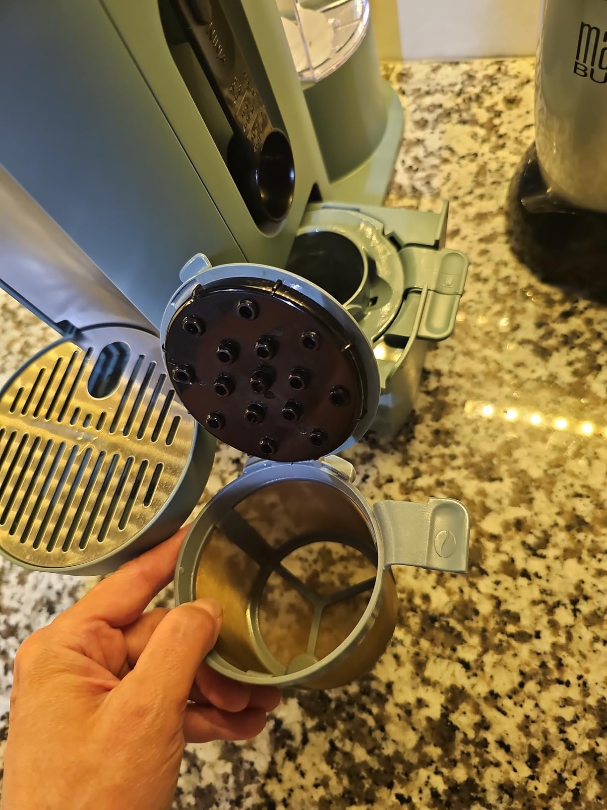 Ninja Pod and Grounds Coffee Maker, K-Cup Compatible, Stone, PB051ST customer photo 2
