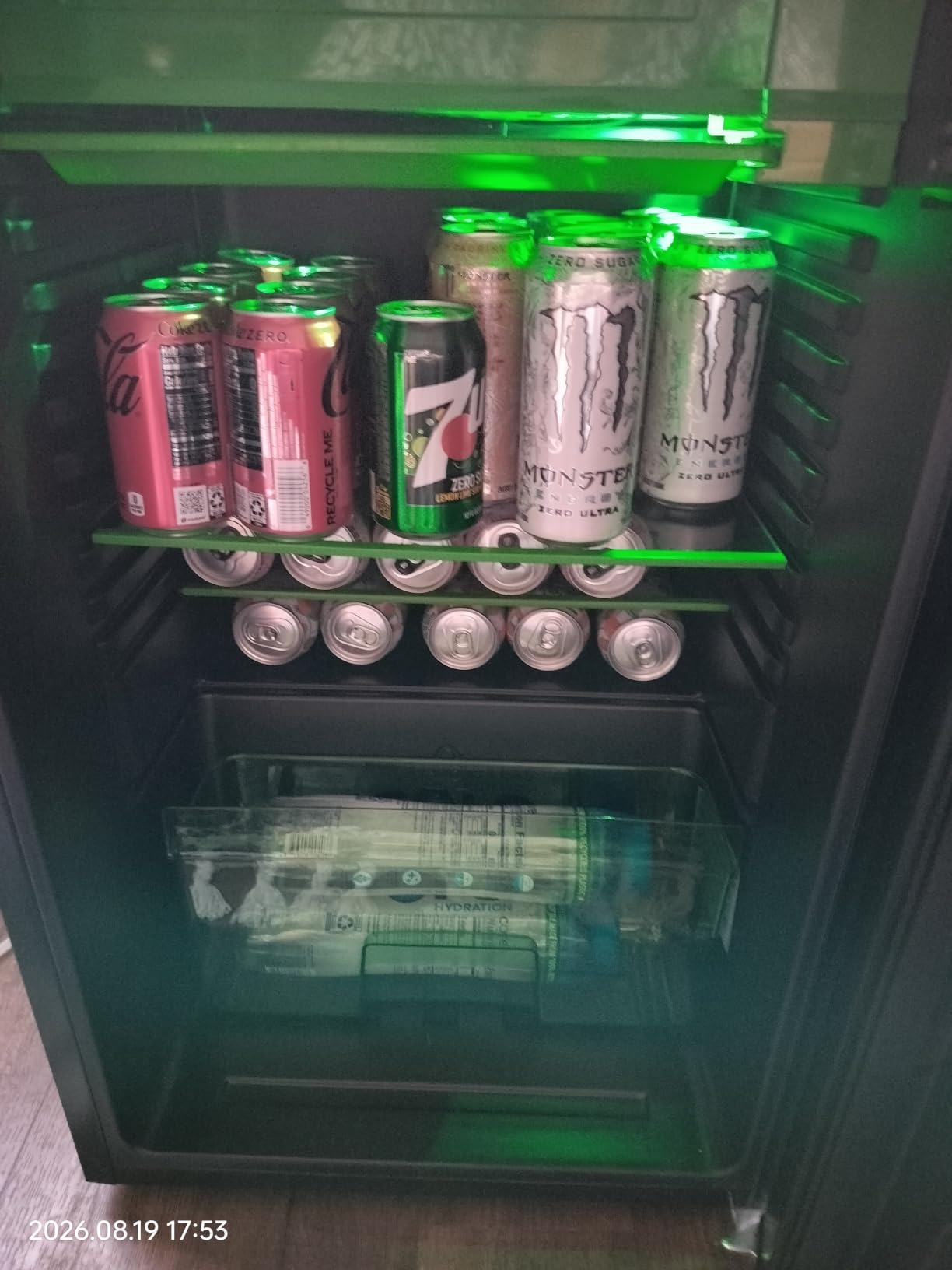 Ukonic Xbox Series S Fridge - 3.2 cu.ft. Large Compact Refrigerator, LED Lighting, Quiet Cooling, Reversible Door, Game Room Decor, Holds Drinks & Snacks customer photo 1