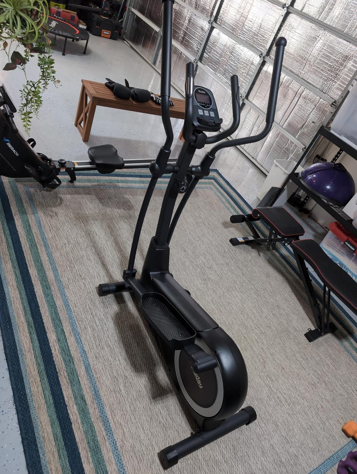 Niceday Elliptical Exercise Machine with 15.5/18/19IN Long Stride customer photo 1