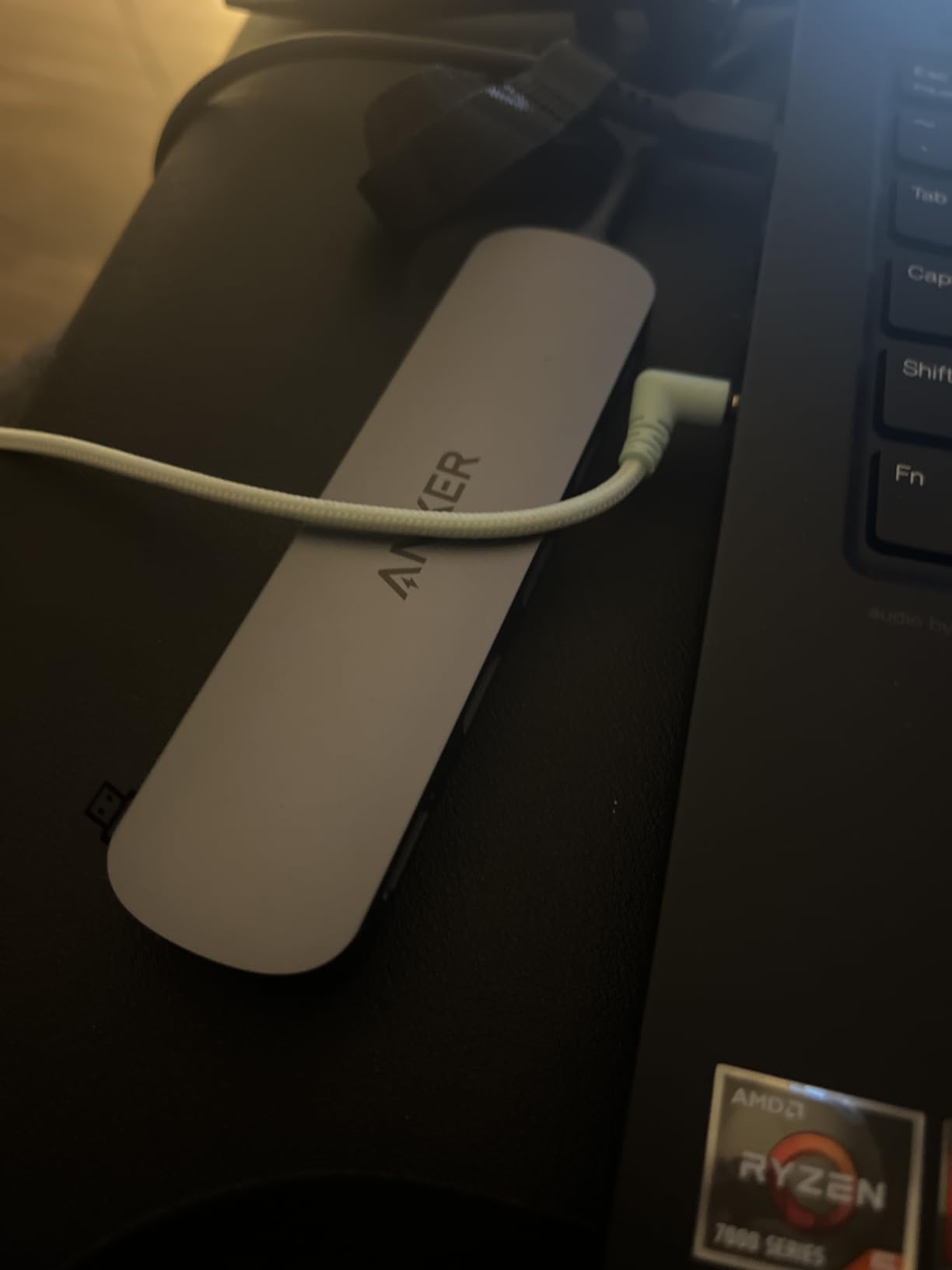 Anker USB-C Hub, 5-in-1 USB Hub for Laptops, 4K HDMI Multiport Adapter | USB C Dongle with 90W Max Power Delivery, 3×5Gbps USB A Data Ports, for MacBook, Dell, and More (Charger Not Included) customer photo 1