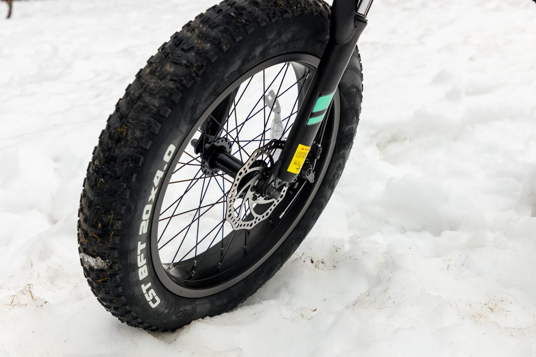 Wooken Electric Bike, 20''X4.0 Fat Tire Electric Bike for Adults customer photo 2