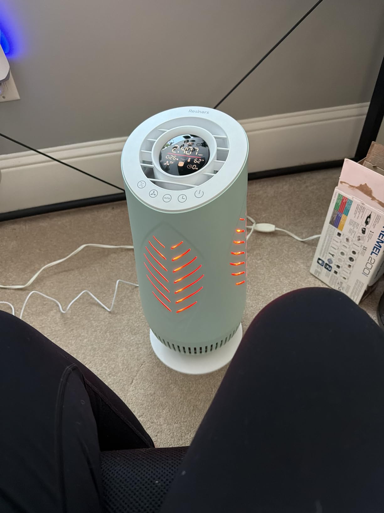 Resiners AirPure Air Purifier with H13 True HEPA Filter for Epoxy Resin customer photo 2