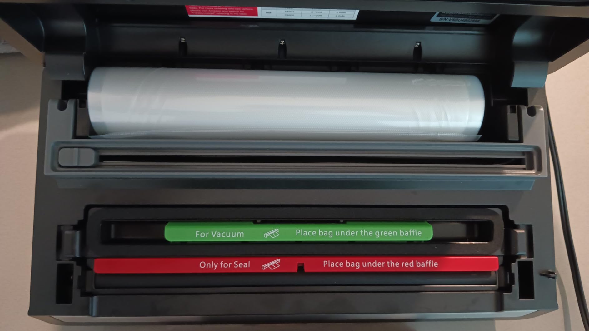 FRESKO Automatic 95Kpa Food Vacuum Sealer Machine, Auto Dry-Wet Detection customer photo 1