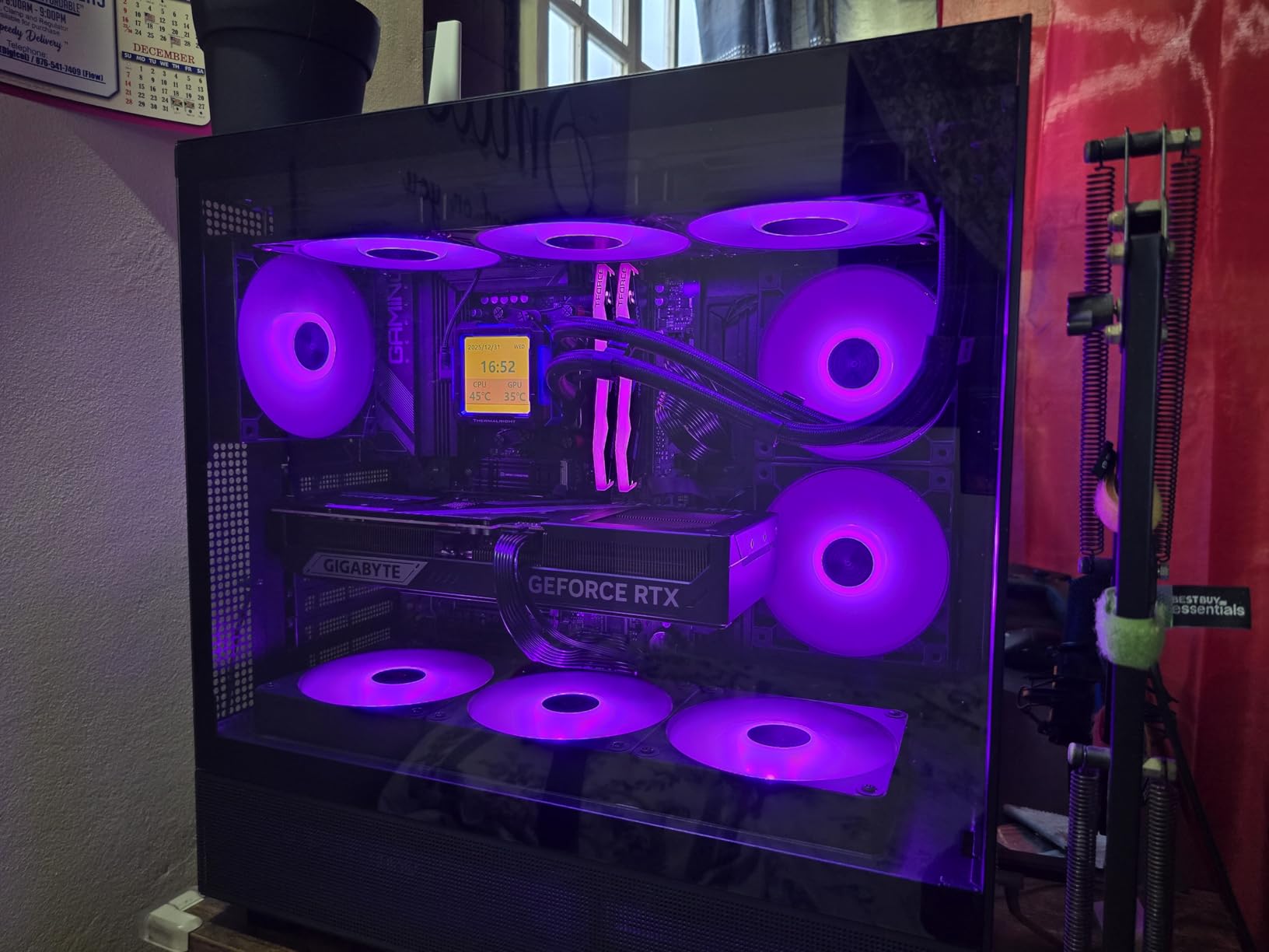Thermaltake Toughpower GT 850W Snow ATX 3.1 Power Supply; 80 Plus Gold Efficiency; Smart Zero Fan; Native 600W PCIe 5.1 Connector; PS-TPT-0850FNFAGU-W; 5 Year Warranty customer photo 2