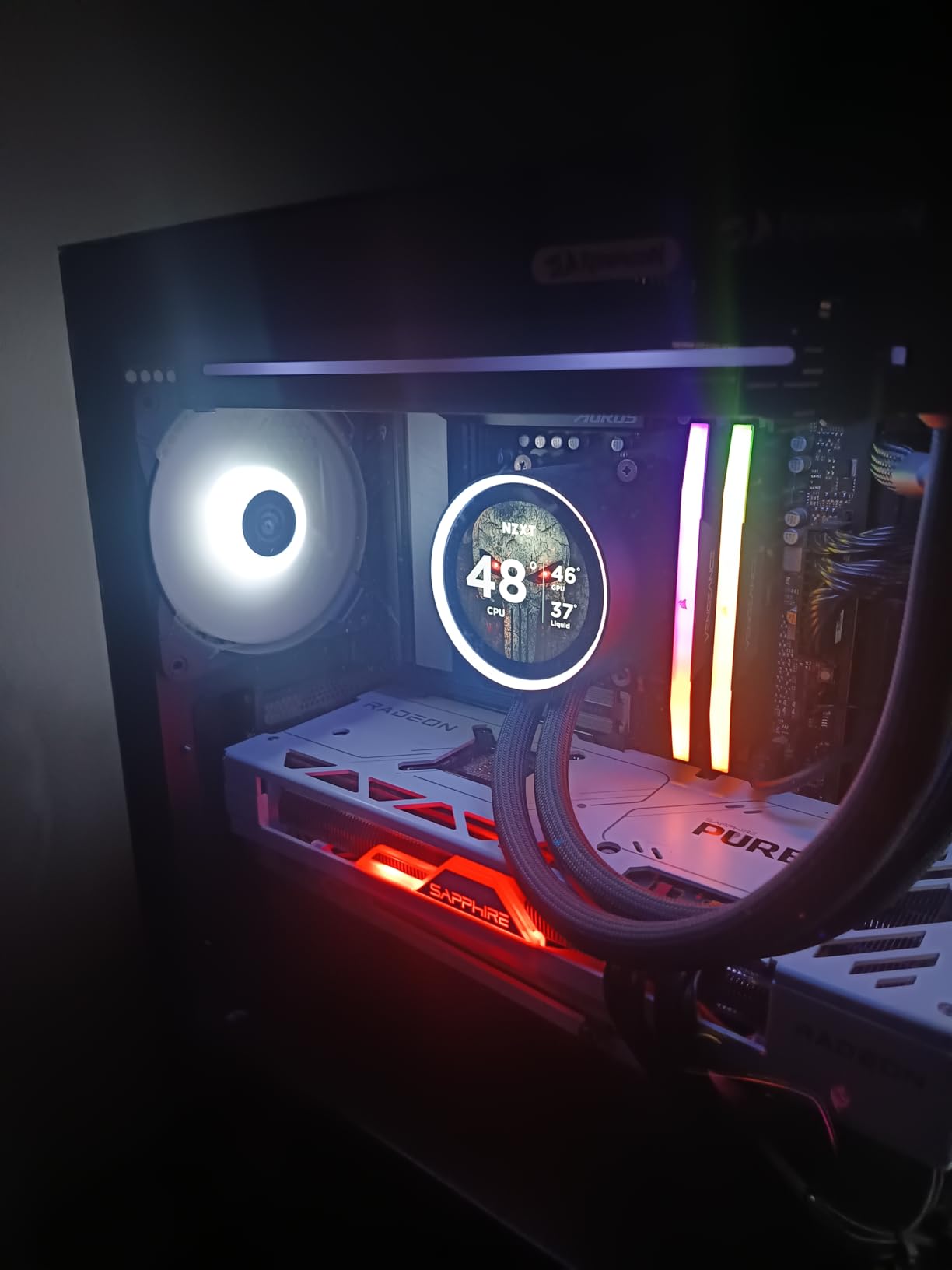 NZXT Kraken Elite 420 RGB - 420mm AIO CPU Cooler, LCD - Black customer photo 1