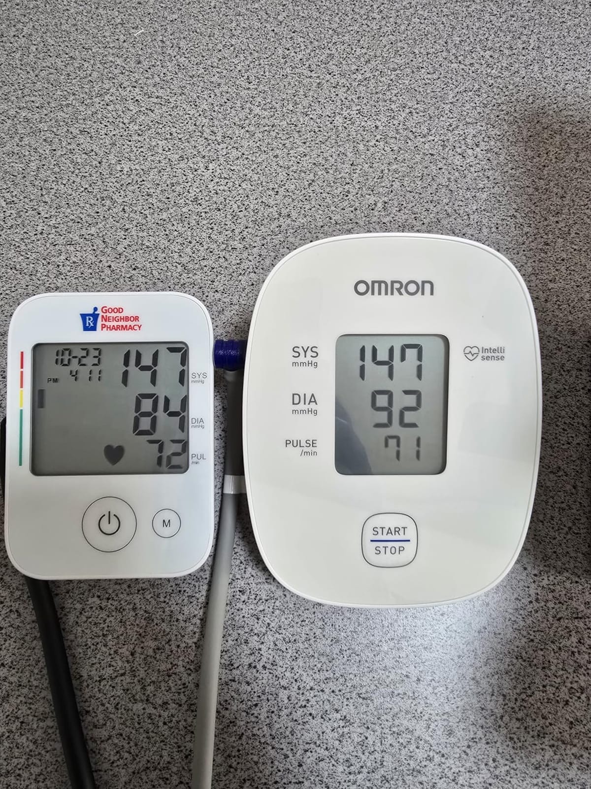 OMRON Iron Blood Pressure Monitor & Upper Arm Blood Pressure Cuff customer photo 1