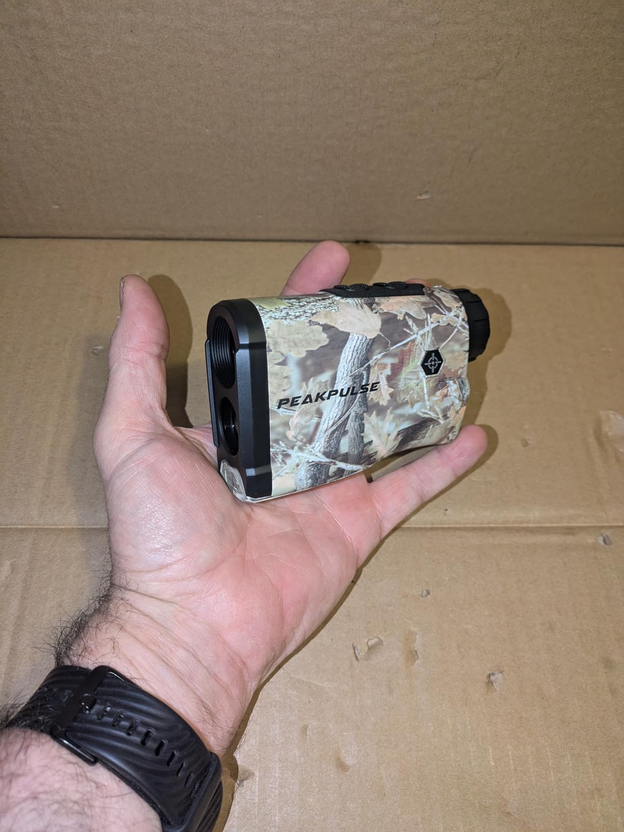 Hunting Range Finder 1400Yds 6X Angle Height Spare Batt. customer photo 2