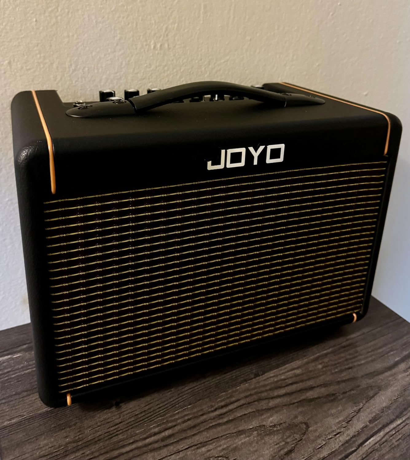 JOYO 20W Acoustic Guitar Amp Battery-Powered Portable Stereo Amplifier with Bluetooth, Reverb/Delay/Chorus Effects, Mic and Guitar Input, USB-C Recording for Practice, Busking & Small Gigs (AC-20S) customer photo 1