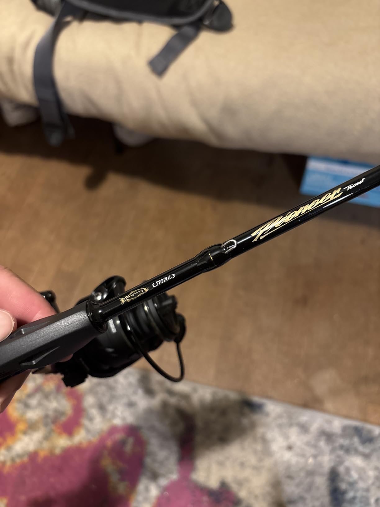 HANDING Pioneer Ultralight Spinning Rod & Casting Rod 2-Piece BFS Rod customer photo 2