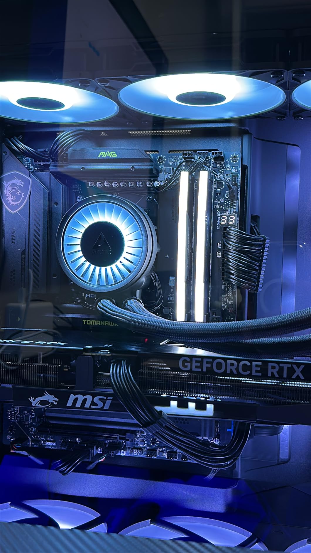 ARCTIC Liquid Freezer III Pro 420 A-RGB - AIO CPU Cooler, Water Cooling customer photo 2
