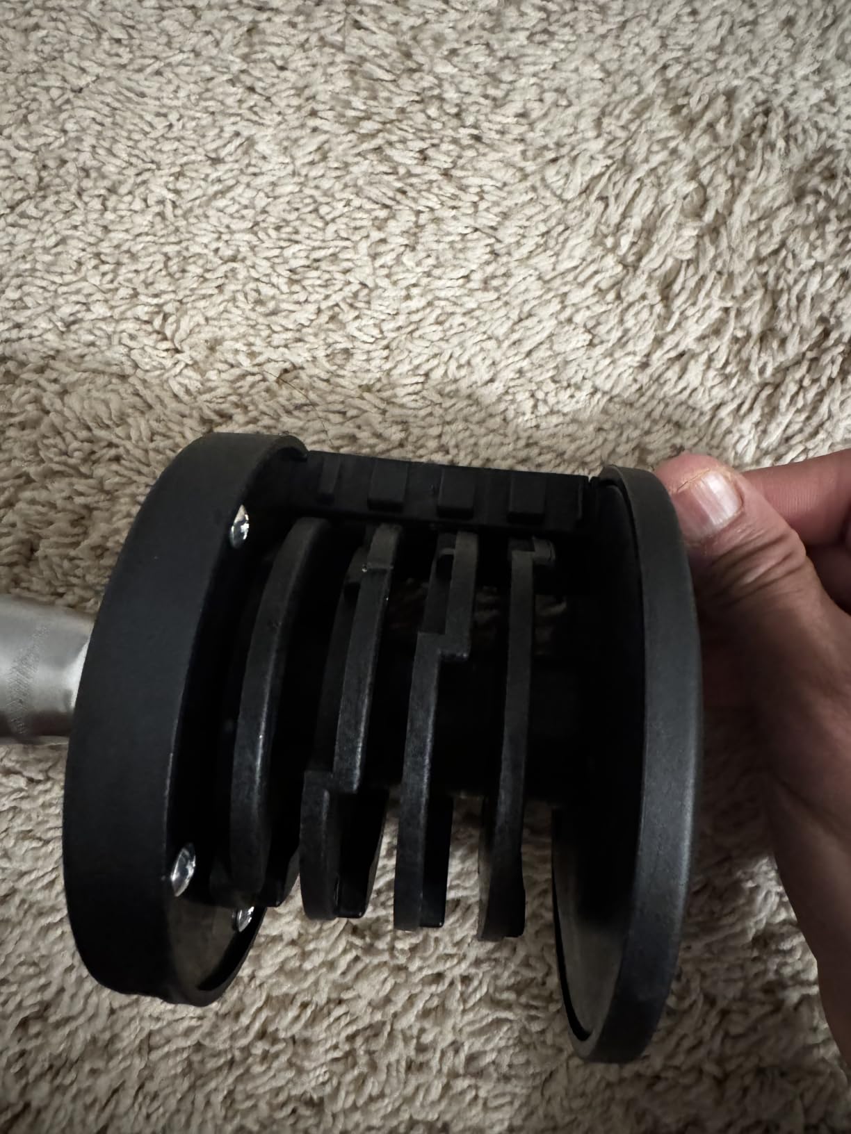 Keppi Adjustable Dumbbells Set of 2, Quick Adjust Weights for Home customer photo 1