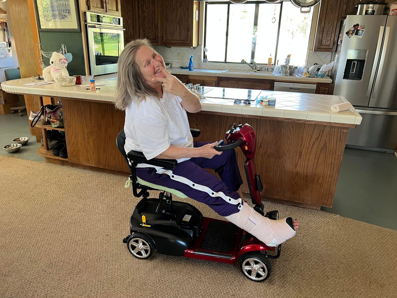 20Miles Mobility Scooter for Seniors/Adults,All Terrain Mobility Scooter customer photo 2