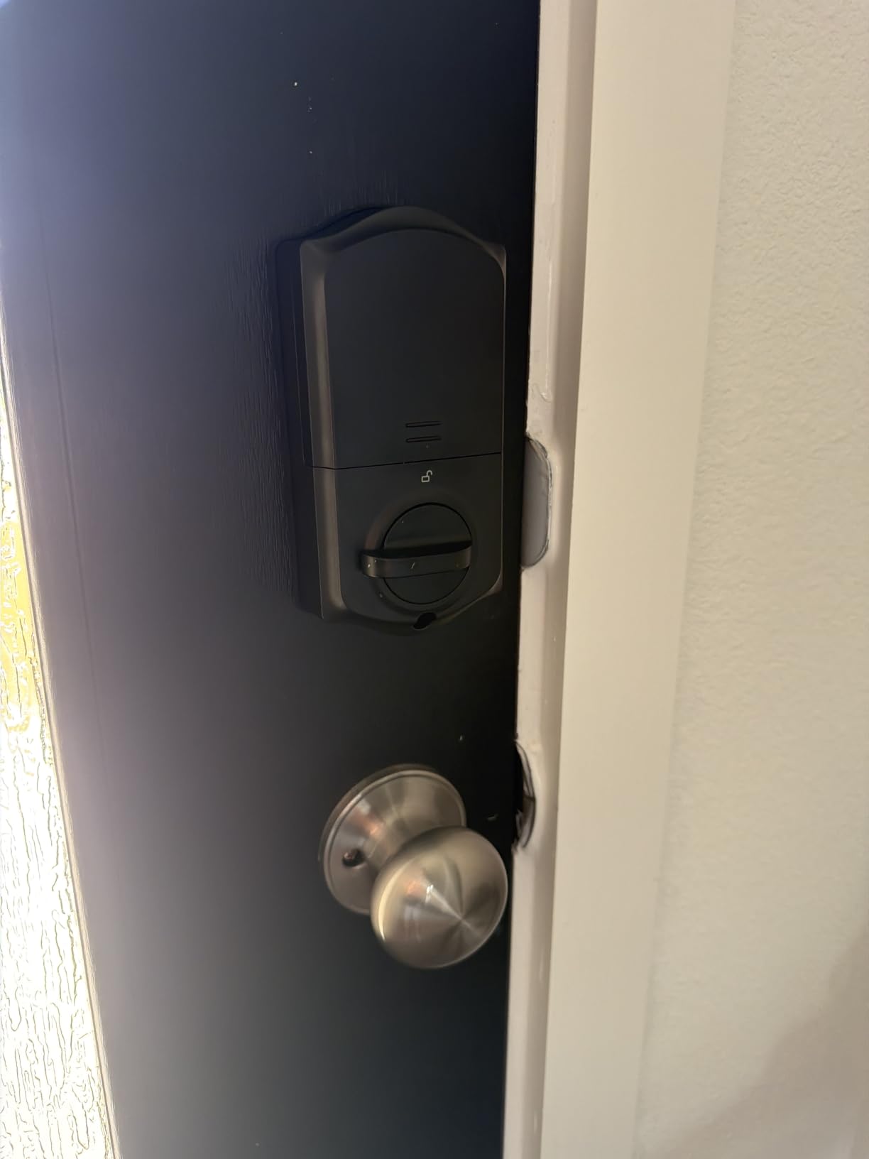 Veise VE017 Fingerprint Smart Door Lock with App Control, Satin Nickel customer photo 1