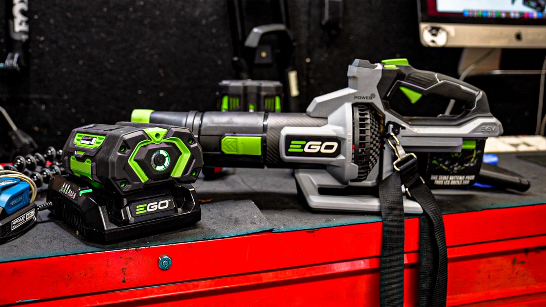 EGO Power+ Cordless Electric Leaf Blower, 880 CFM, Two Batteries - LB8803-2 customer photo 2