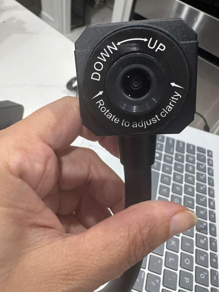 USB Document Camera for Teachers,Manual Focus Webcam with Mic,Visualizer customer photo 1