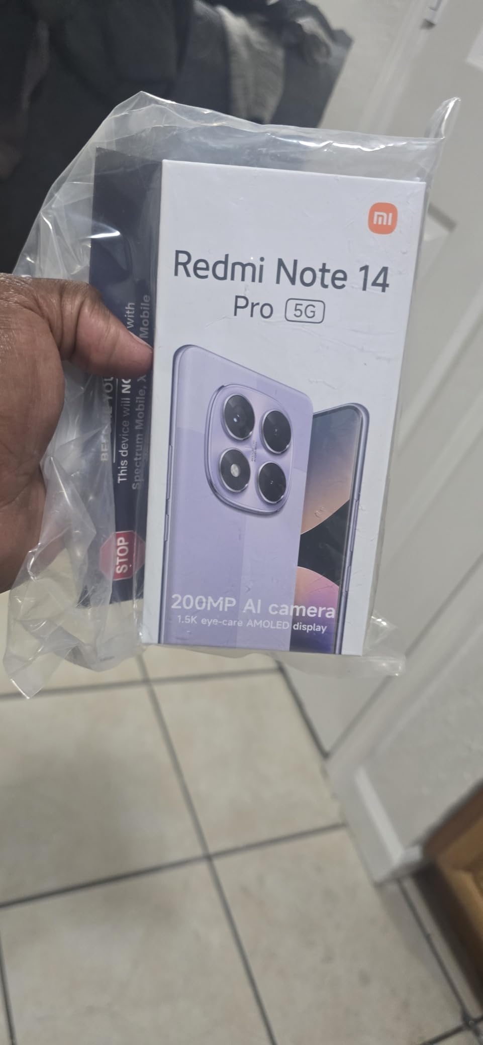 Xiaomi Redmi Note 14 Pro 5G + 4G LTE (for Tmobile Mint Tello & Global) (256GB + 8GB) NFC 6.67