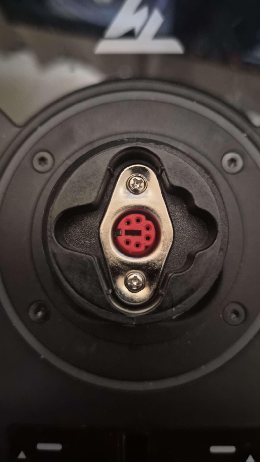 Thrustmaster Sol-R1 Hall-Effect Space Combat Flight Sim Joystick - PC | 44 programable actions buttons, detachable ambidextrous grip, central throttle, 2 triggers, ministick, backlit design customer photo 2
