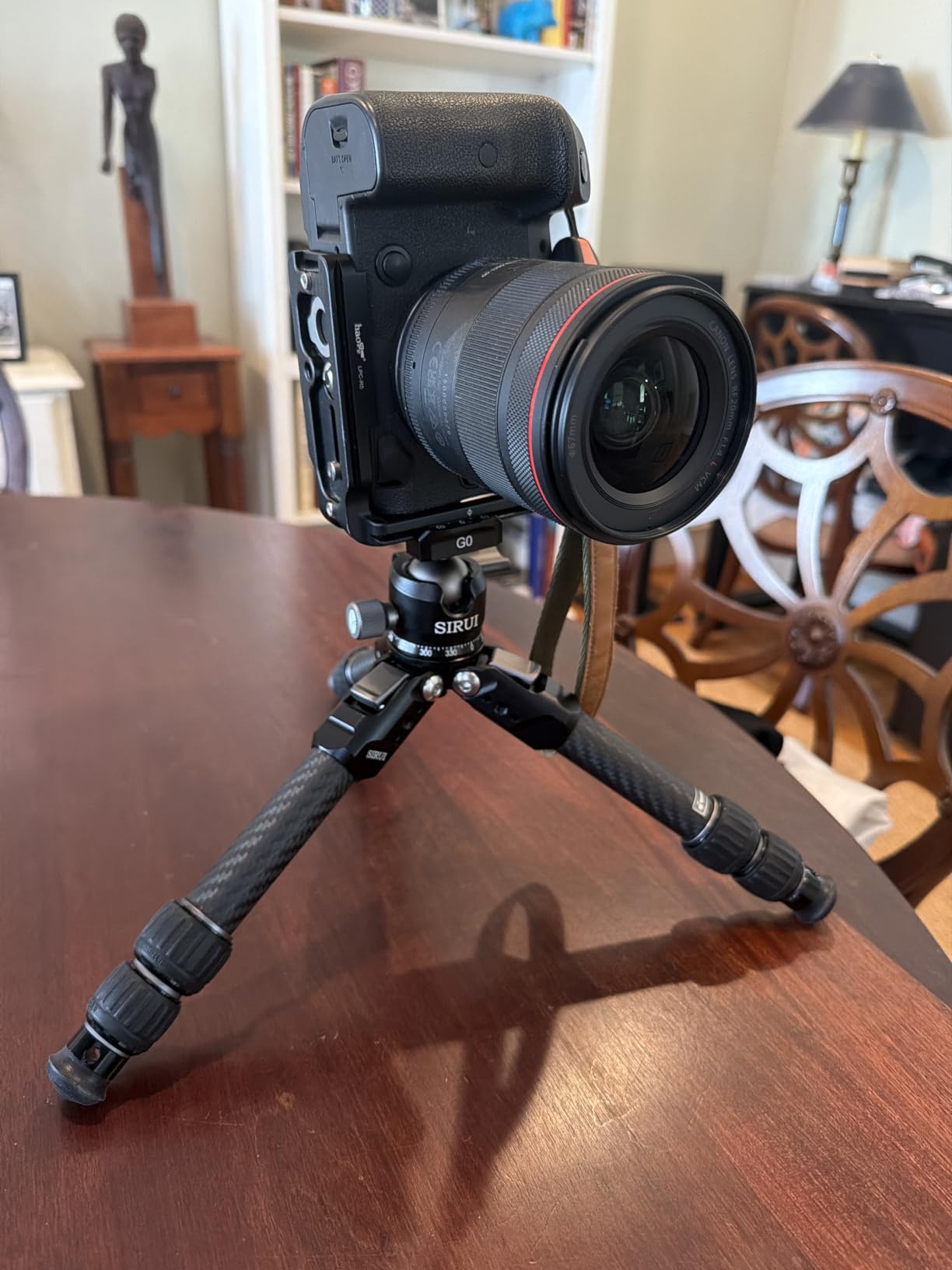 SIRUI Carbon Fiber Mini Desktop Tripod with 360° Ball Head customer photo 1