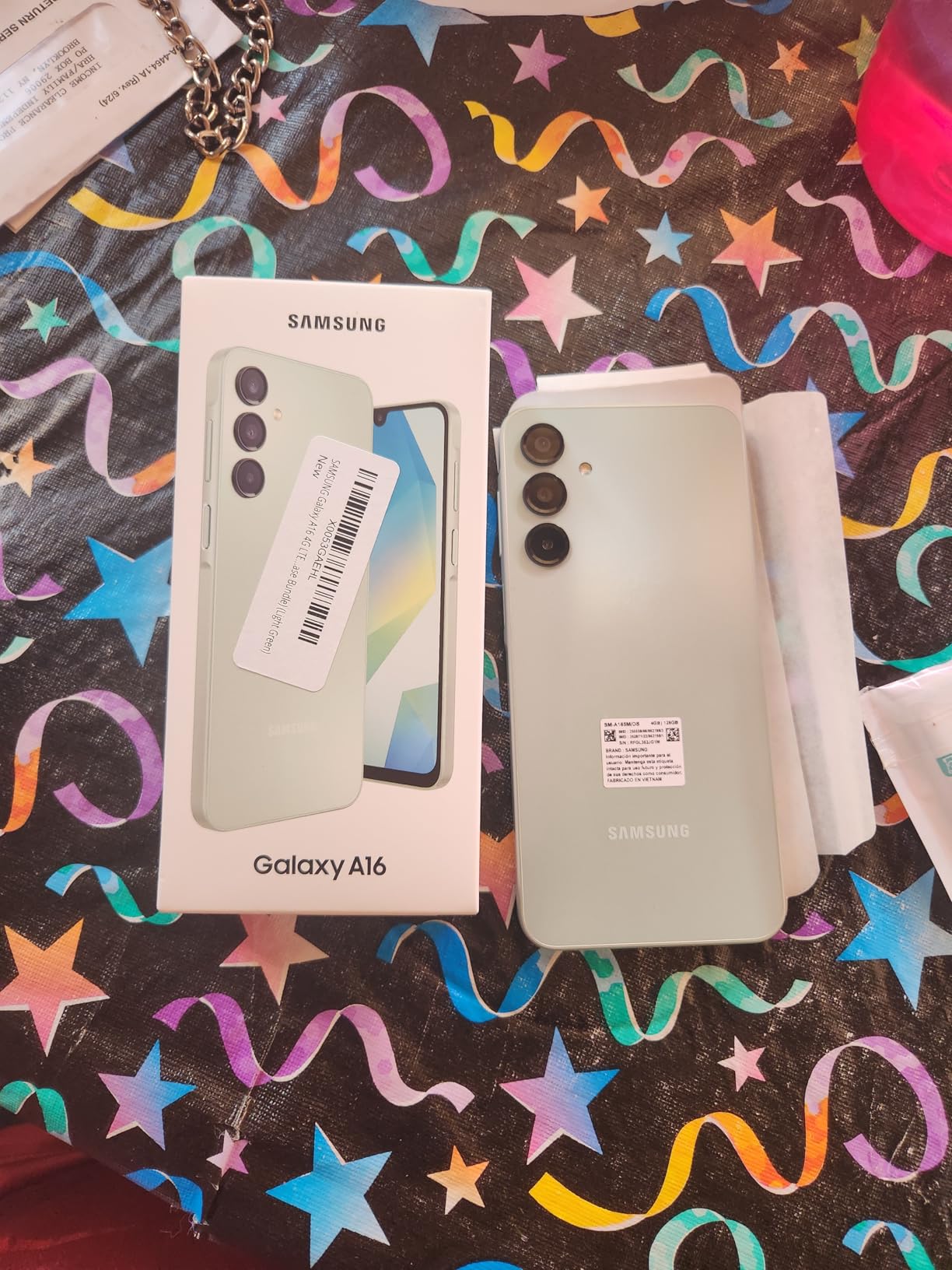 SAMSUNG Galaxy A16 4G LTE (128GB + 4GB) International Model SM-A165F/DS Factory Unlocked 6.7