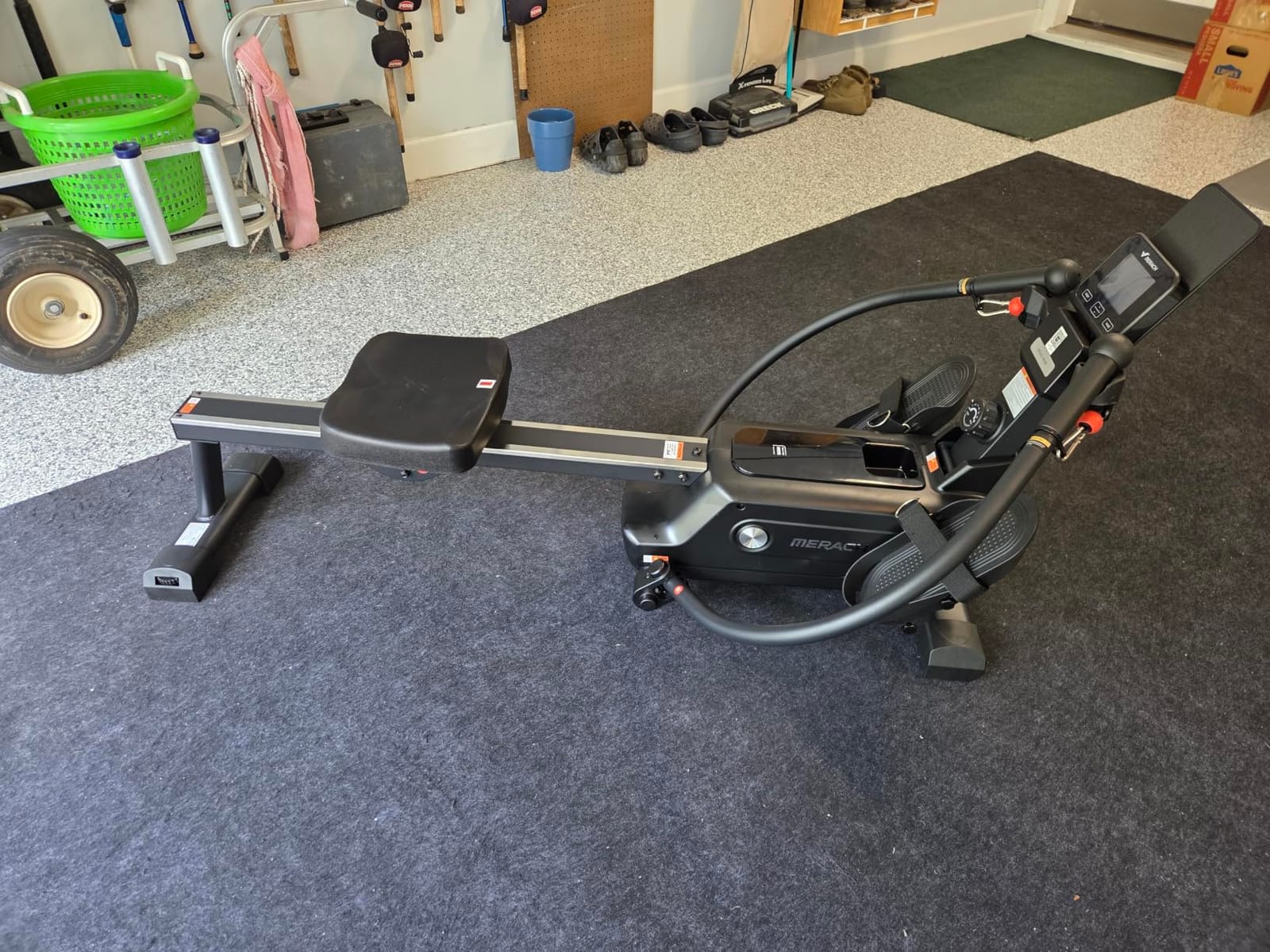 Merach RS3 Scull Rowing Machine for Home, Simulate Real Row, Ergonomic Seat customer photo 2