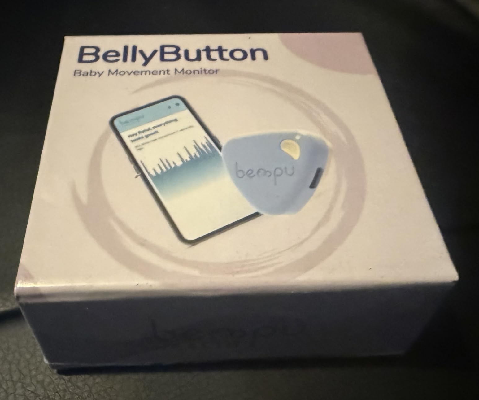 Baby Movement Monitor - Sleep Monitor with Gentle Vibration Alerts | Peace of Mind for Parents - Portable - Easy Clip-On Baby Safe Design customer photo 1