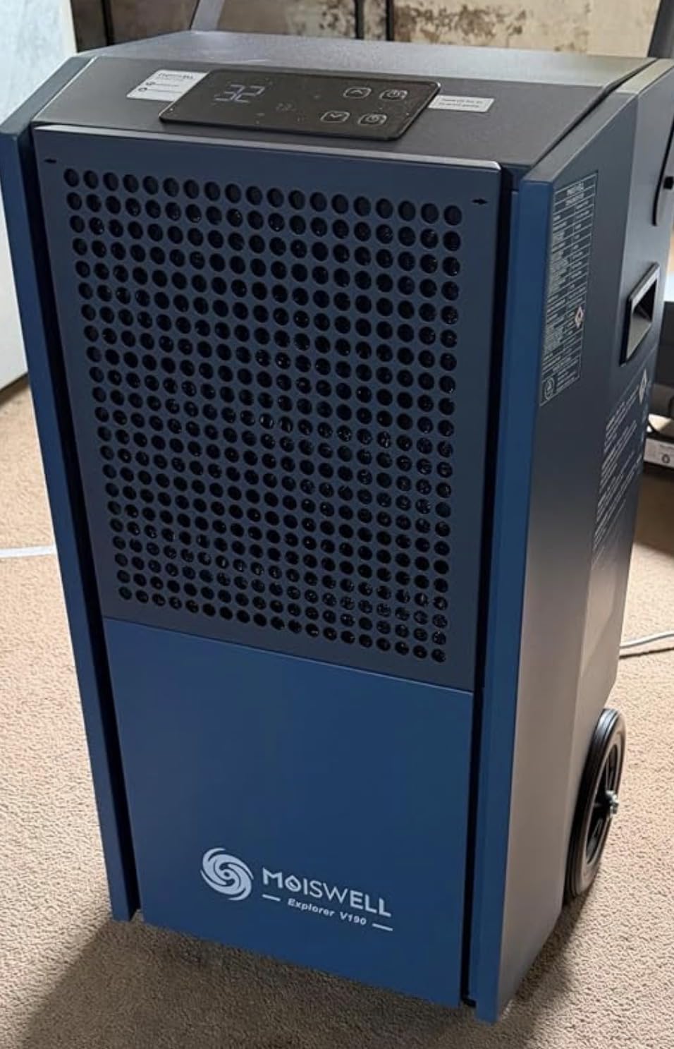 190 Pints Commercial Dehumidifier with Pump Portable | Auto Defrost | Timer customer photo 1