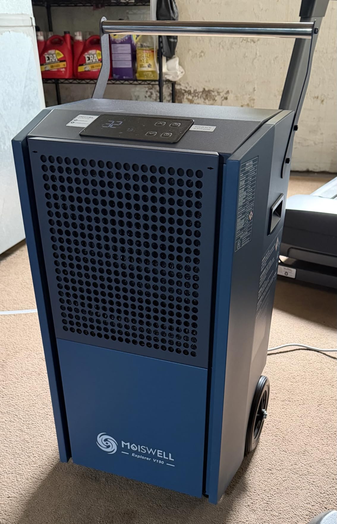 190 Pints Commercial Dehumidifier with Pump Portable | Auto Defrost | Timer customer photo 2