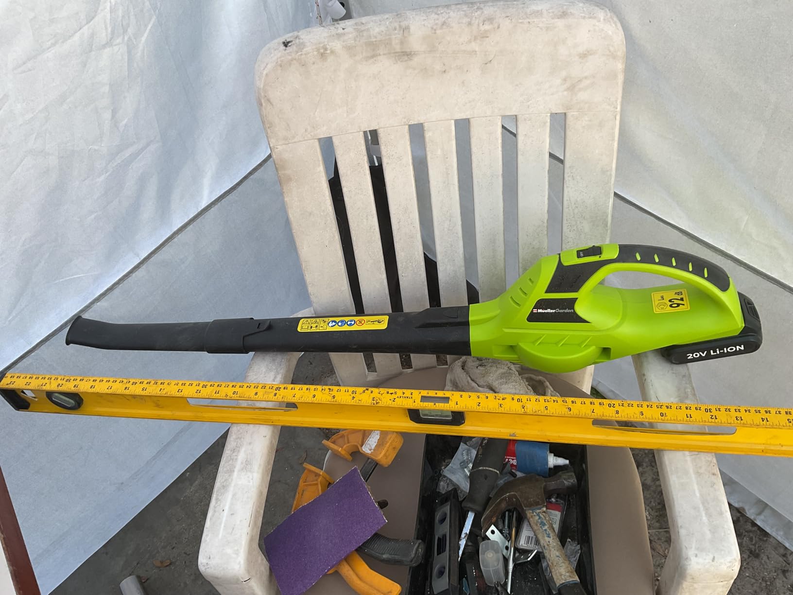 Mueller UltraStorm Cordless Leaf Blower customer photo 2