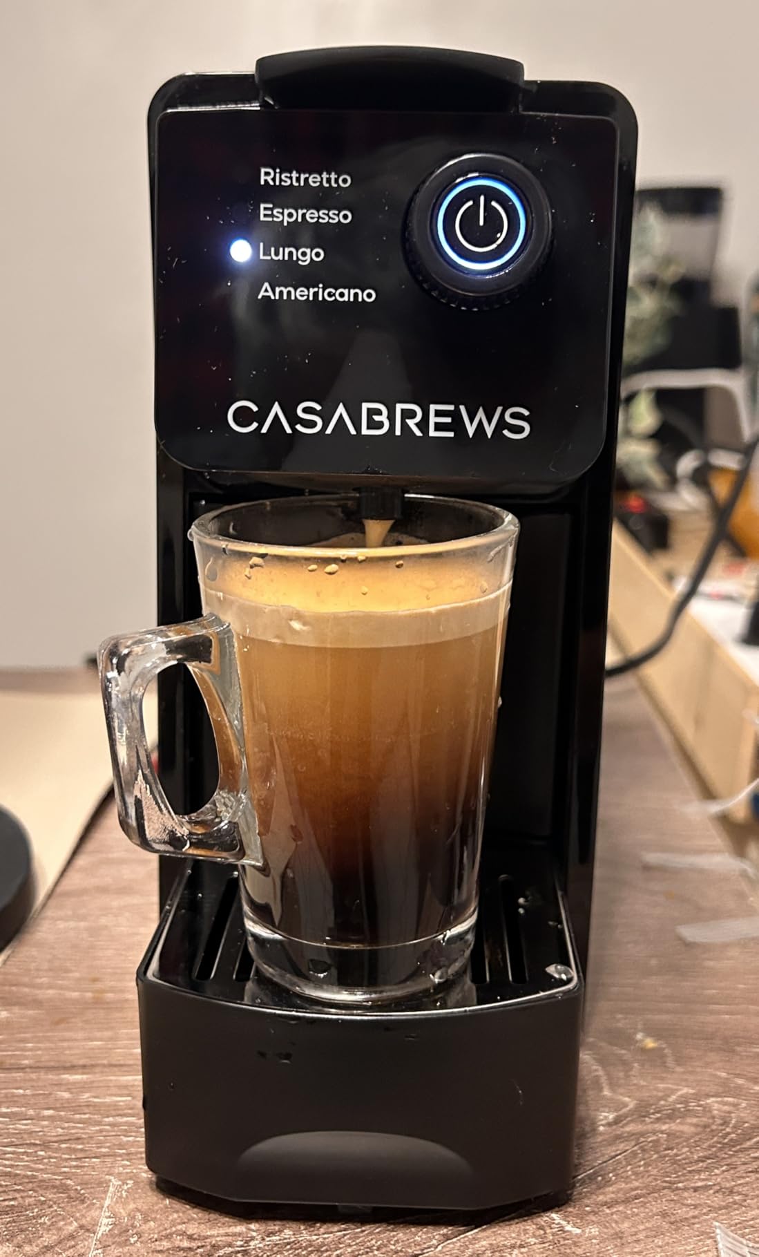 CASABREWS CM7036E 20Bar Espresso Machine for Nespresso Original Pods customer photo 1