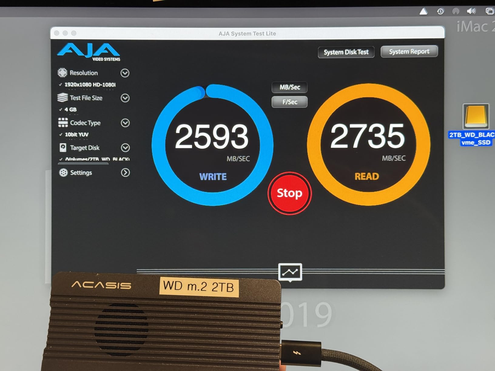 ACASIS 80Gbps M.2 NVMe SSD Enclosure, Thunderbolt 5 & USB4 V2.0 Compatible customer photo 1
