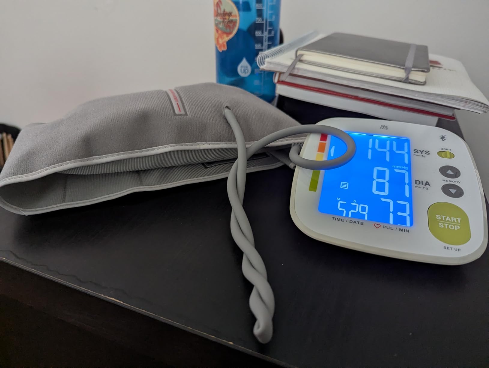 Greater Goods Bluetooth Blood Pressure Monitor with Extra-Large Cuff (15.7