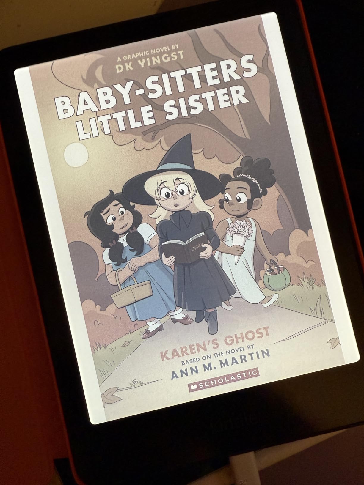 Kindle Colorsoft Kids 16 GB (newest model) - Lightweight, compact, and designed for reading-no apps, videos, or games. - with cover, Fantasy River customer photo 1