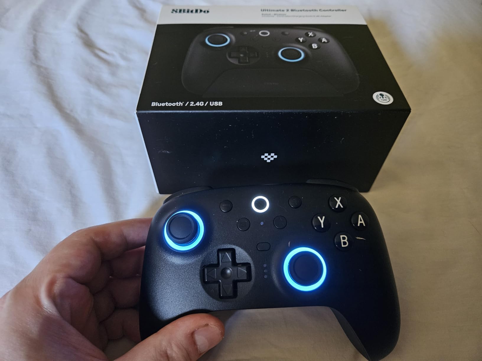 8Bitdo Ultimate 2 Bluetooth Controller for Switch 2, Switch & Windows, Black customer photo 1
