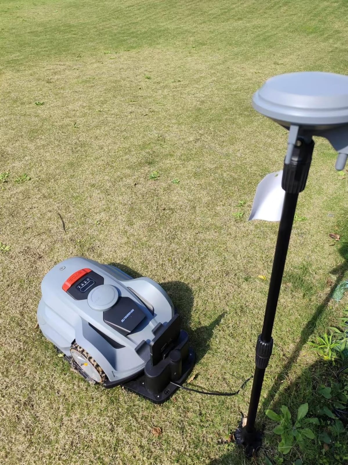 Sunseeker X3 Plus Robot Lawn Mower, RTK, Vision AI, 0.3 Acre, Wire-Free | Efficient edge cutting for homeowners with small to midsize suburban yards, multiple zones and defined borders. customer photo 1
