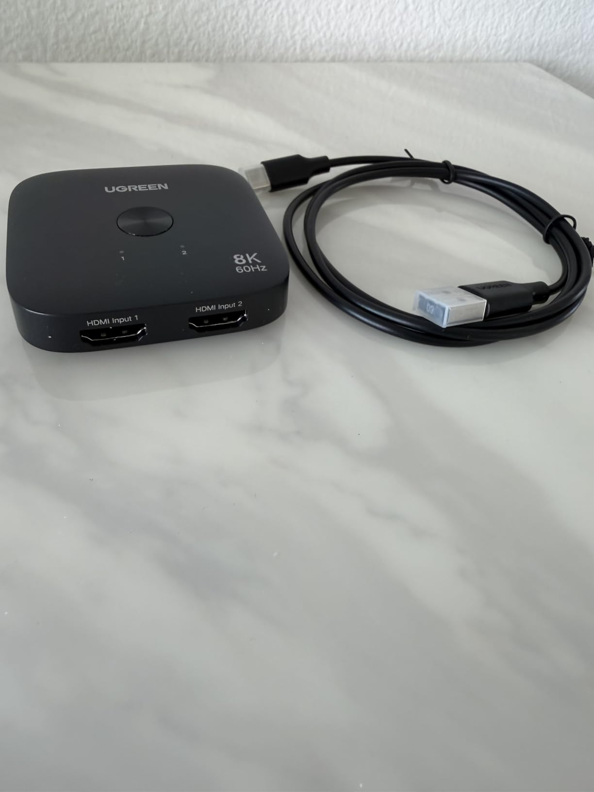 UGREEN HDMI 2.1 Switch 2 in 1 Out 8K@60Hz, HDR10+, VRR, 4K@240Hz customer photo 1