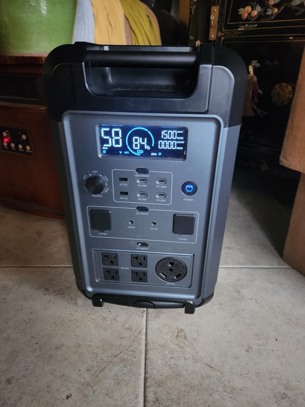 ABOK Ark3600 Portable Power Station 3600W, 3840Wh LiFePO4 Battery customer photo 2